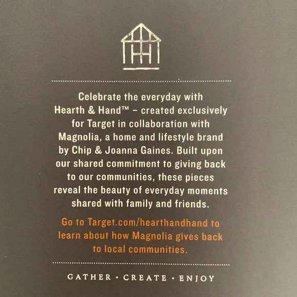 NIB HEARTH & HAND Holiday Reusable Leather Gift Tags Set of 6 - Picture 6 of 7